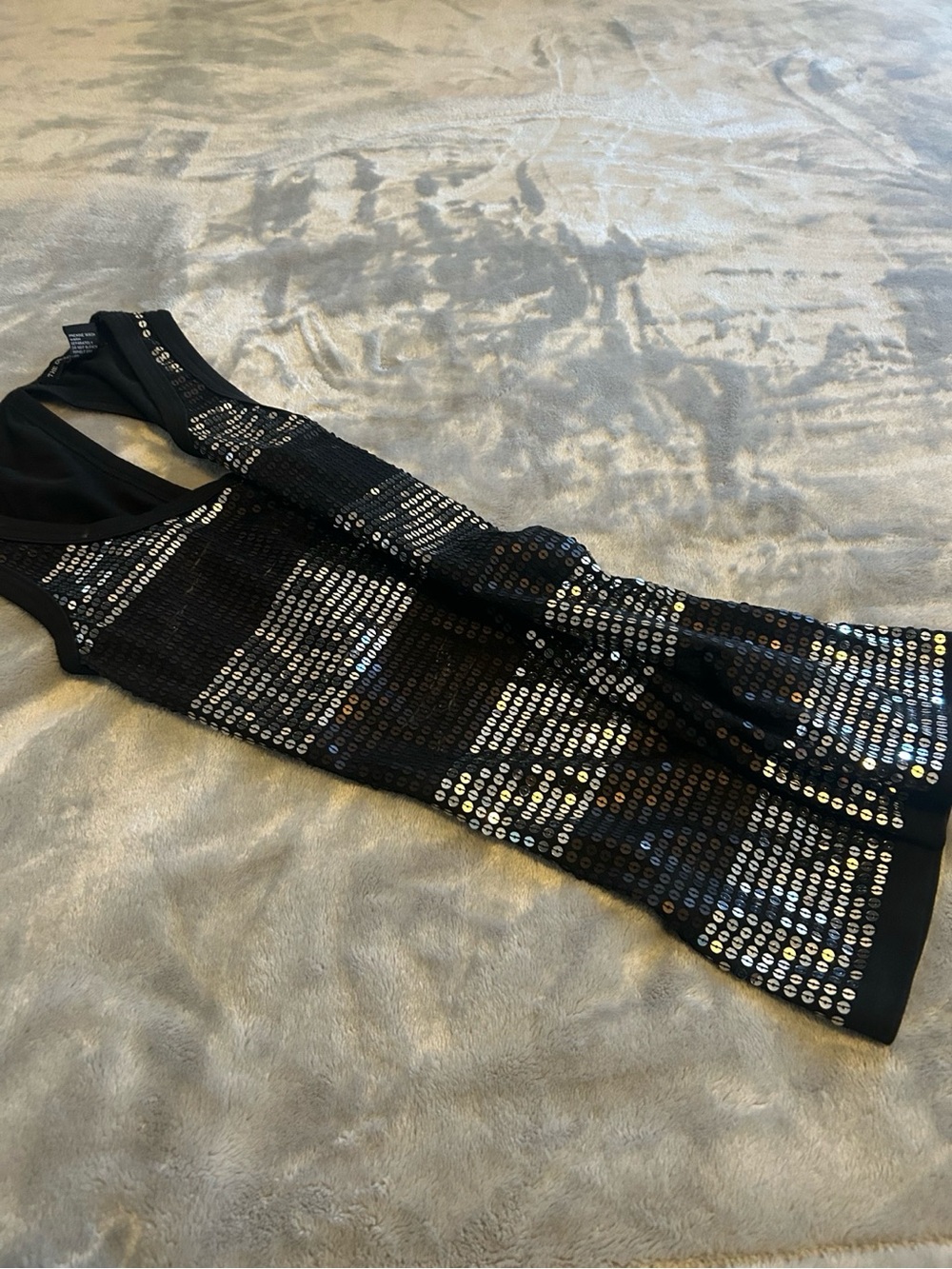 Others Follow Black Sequin Women Shorts